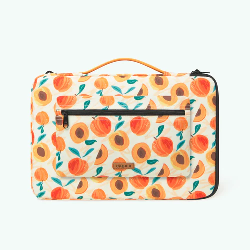 Downtown Vancouver 13/14 inch orange laptop sleeve
