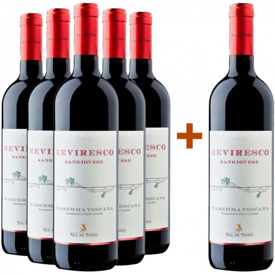 5+1 Paket Val di Toro Maremma Toscana DOC - Val di Toro