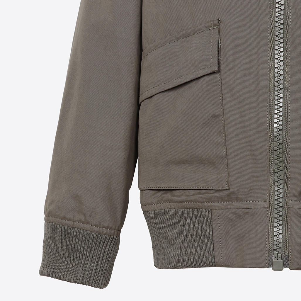 PLATO  Veste kaki Garçon