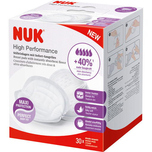 NUK High Performance Stilleinlagen  30 St