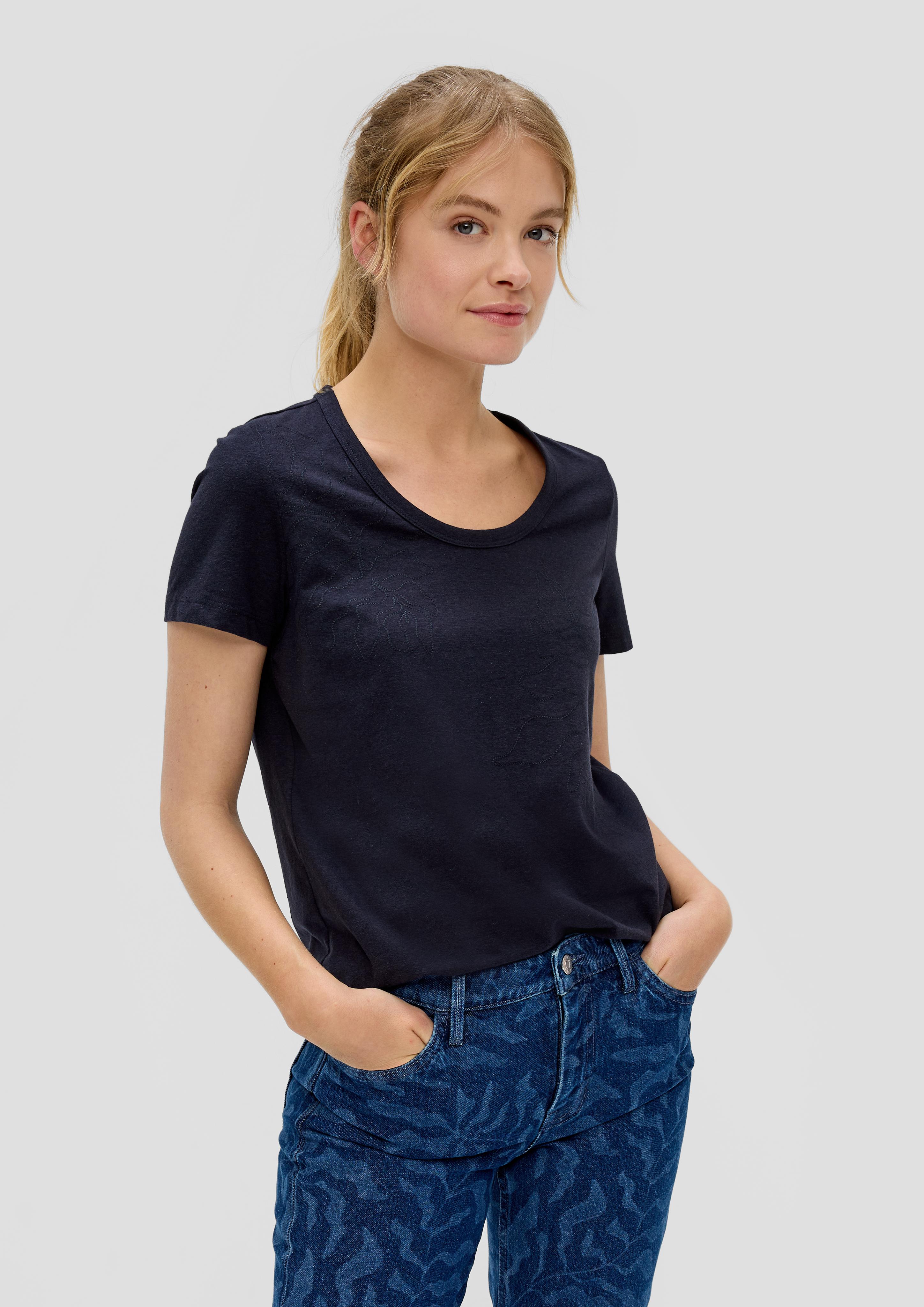 T-Shirt mit Stickerei  2144446-59D1