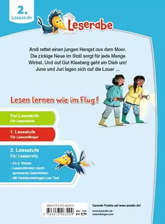 Leserabe - 2. Lesestufe: Spannende Pferdegeschichten
