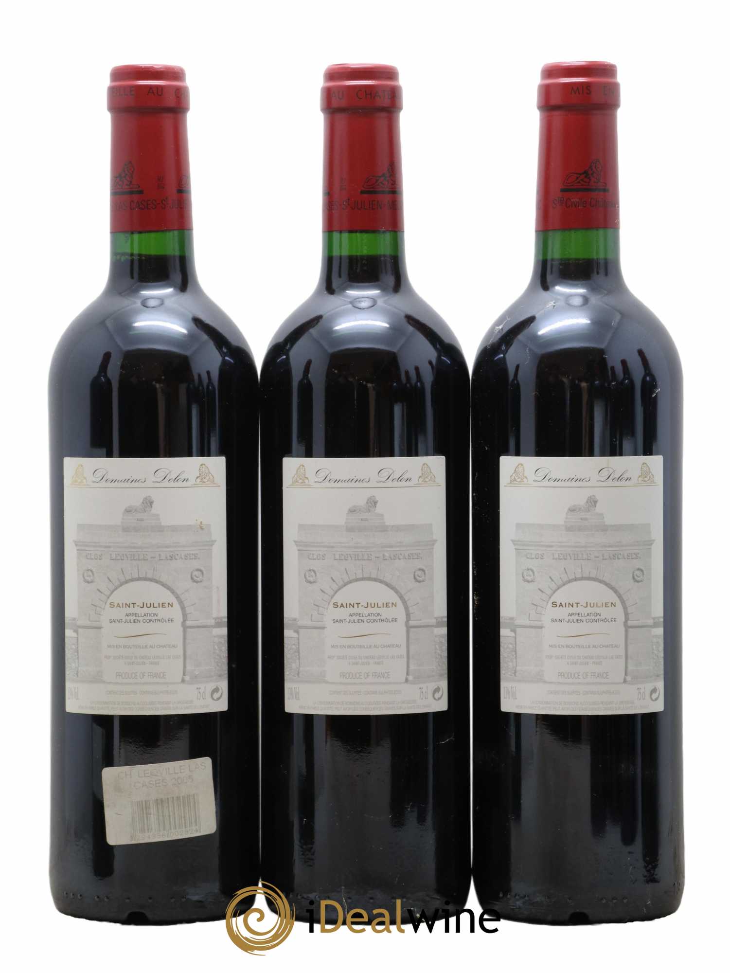 Château Léoville Las Cases 2ème Grand Cru Classé  2005 - Lot de 12 Bouteilles