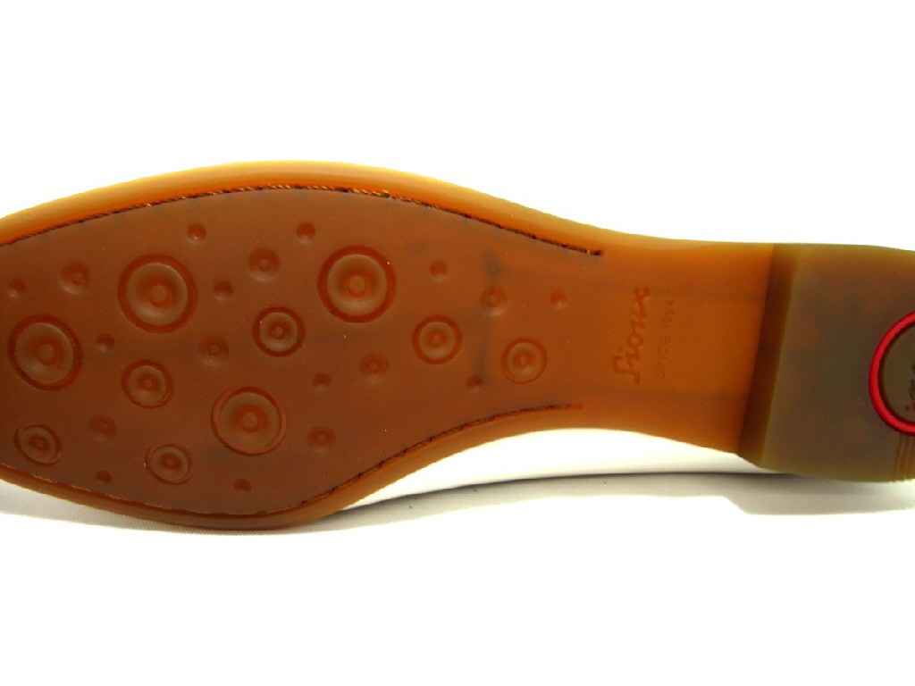 SIOUX Sportliche Slipper weiss