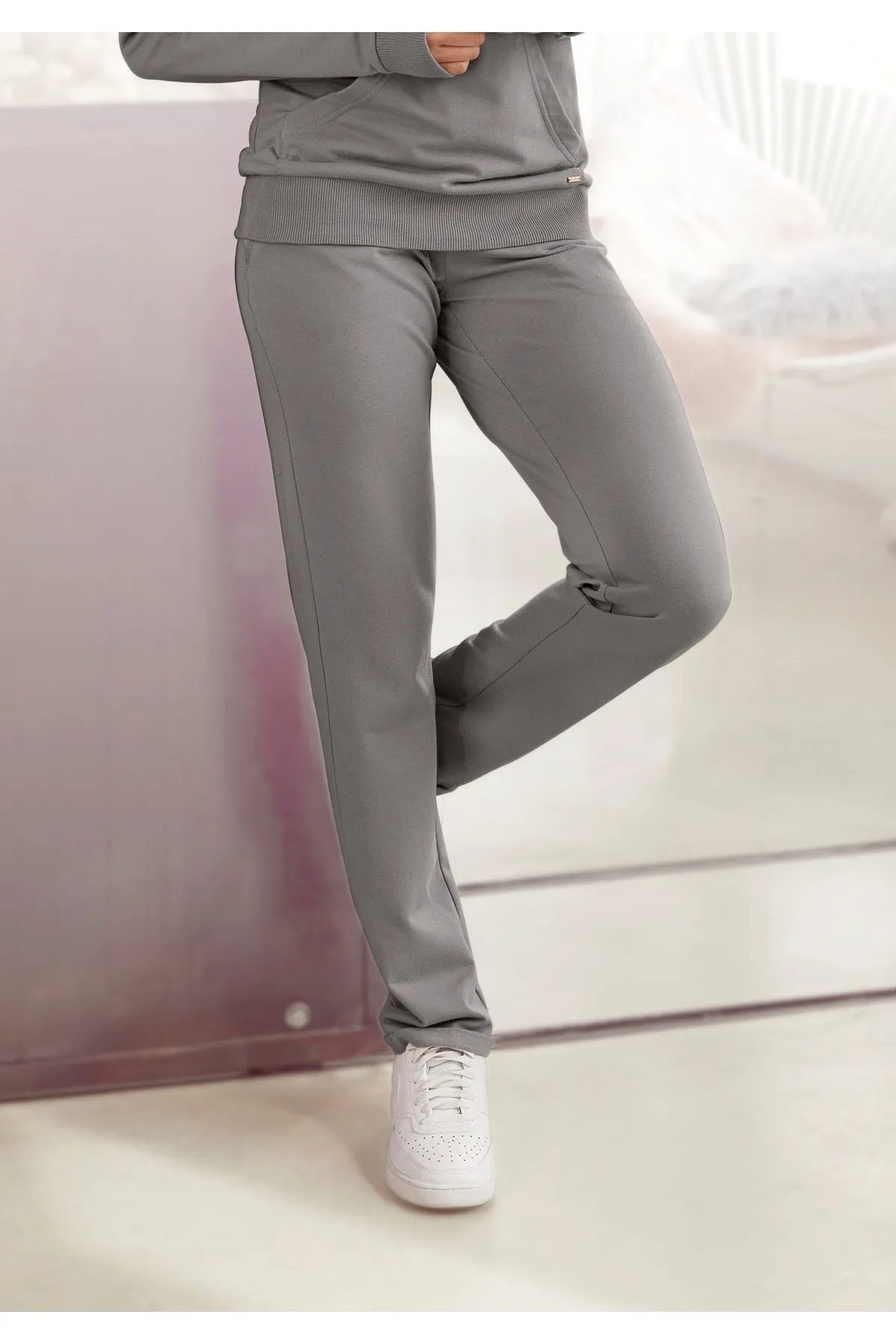 LASCANA  Jogginghose - Grau - Relaxed