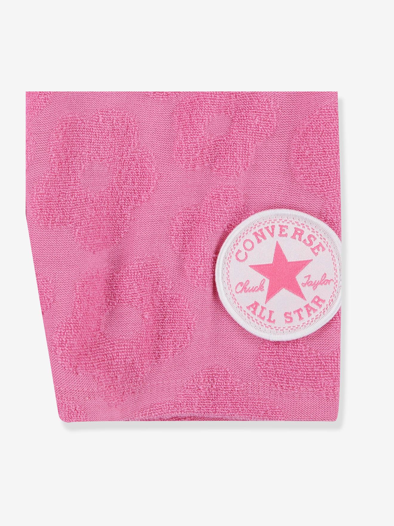 Converse Mädchen-Set: Shorts & T-Shirt CONVERSE - rosa