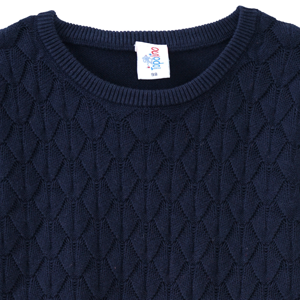 Mädchen Strickkleid mit Struktur