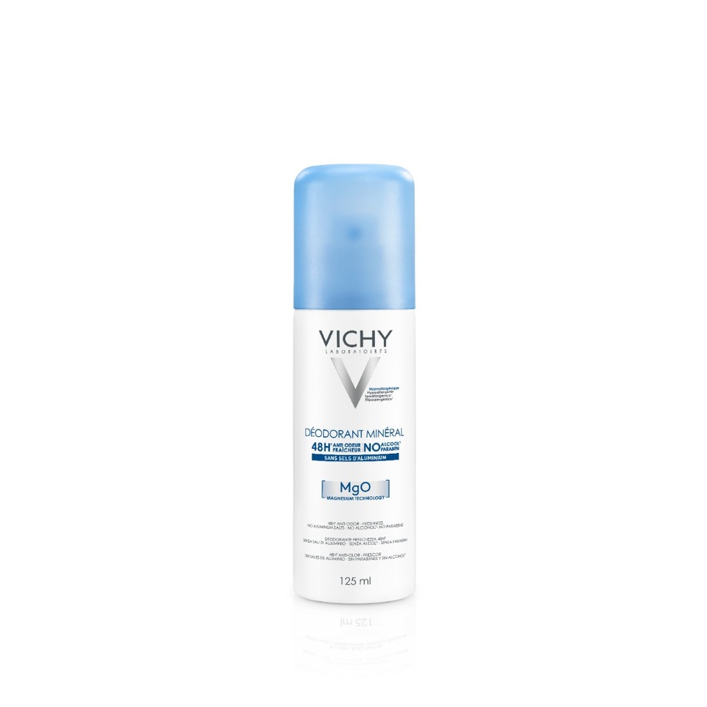 Vichy Déodorant Mineral Aérosol Sans Sel d'Aluminum 48h Déodorant