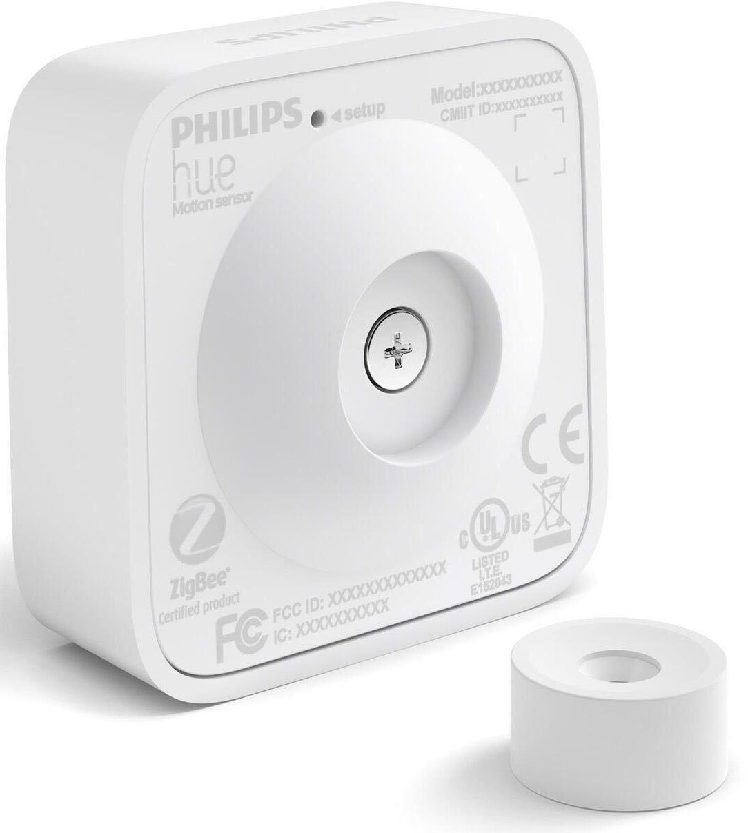 Philips Hue Schalter 28,9, Bewegungserkennung, gibt die aktuell gemessene Temperatur wieder
