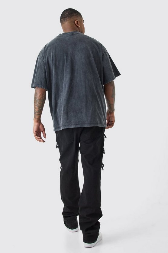 Plus zerrissene Skinny Jeans