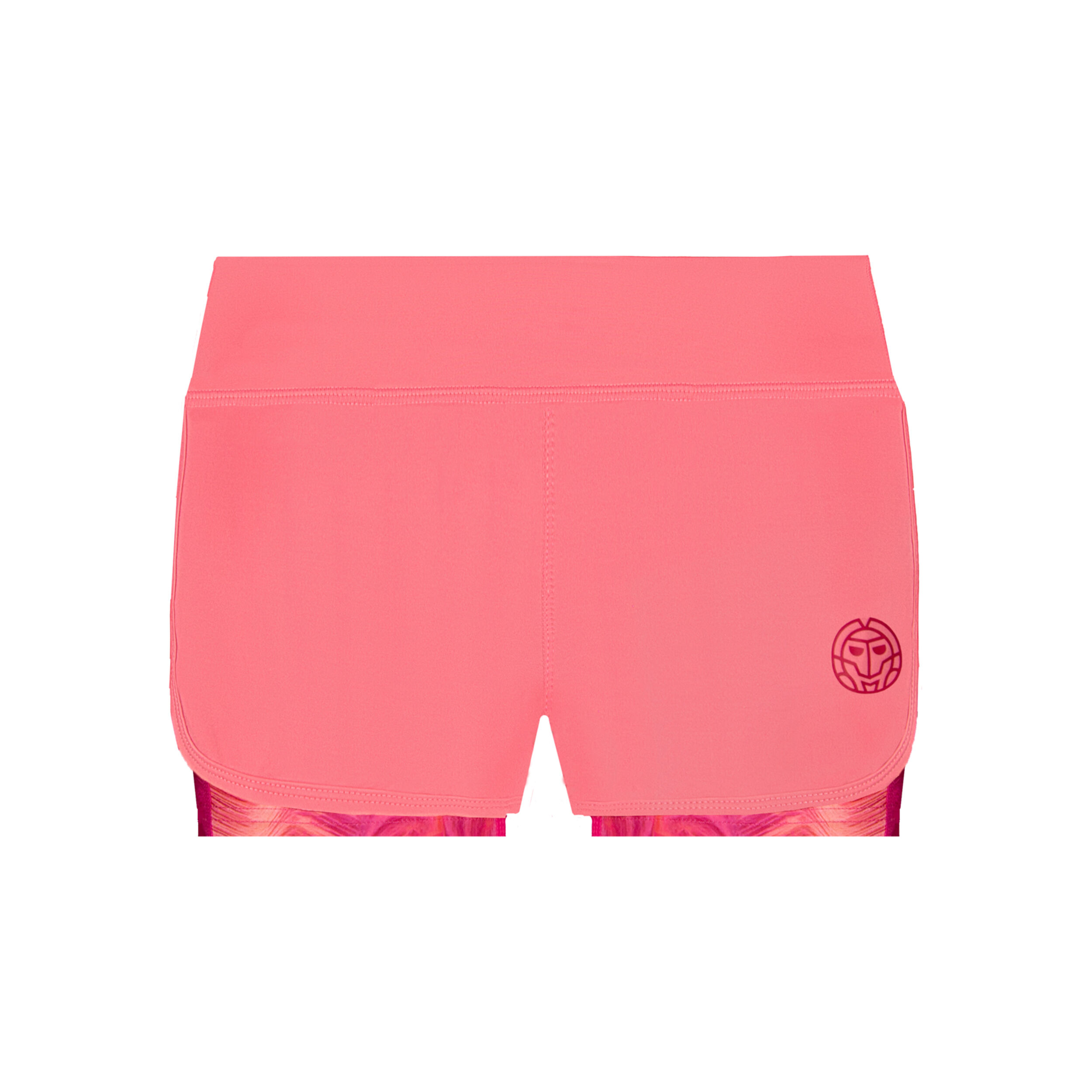 Chidera Tech 2in1 Shorts Damen - Pink, Mehrfarbig