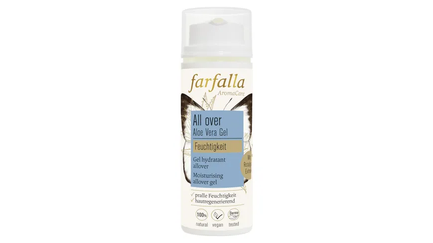 Farfalla Aloe Vera Feuchtigkeitsspendendes Allover-Gel 50 ml