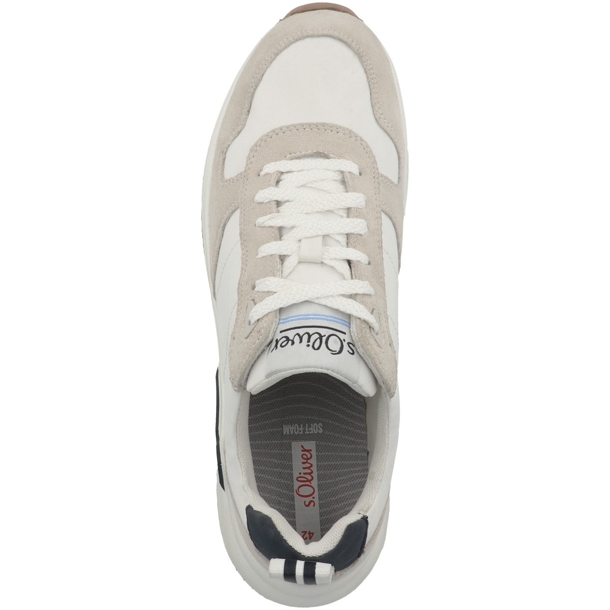s.Oliver 5-13614-38 Sneaker Low weiss