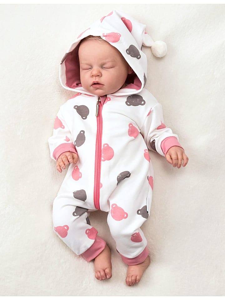 Baby Sweets Overall Lieblingsstücke in weiß grau pink günstig kaufen 80