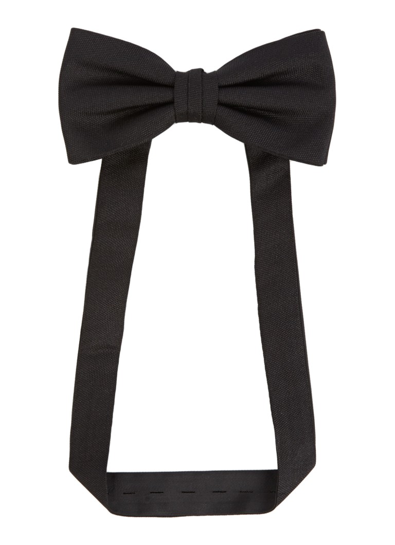Profuomo Bow tie with piqué texture