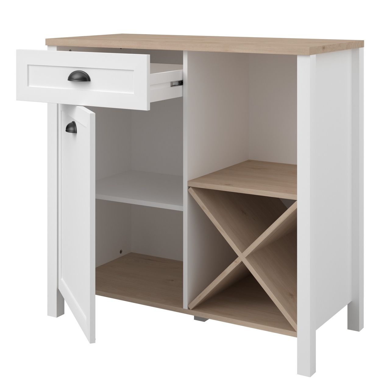 Parisot Buffet Set - Cottage 1, Buffet und Beistellschrank