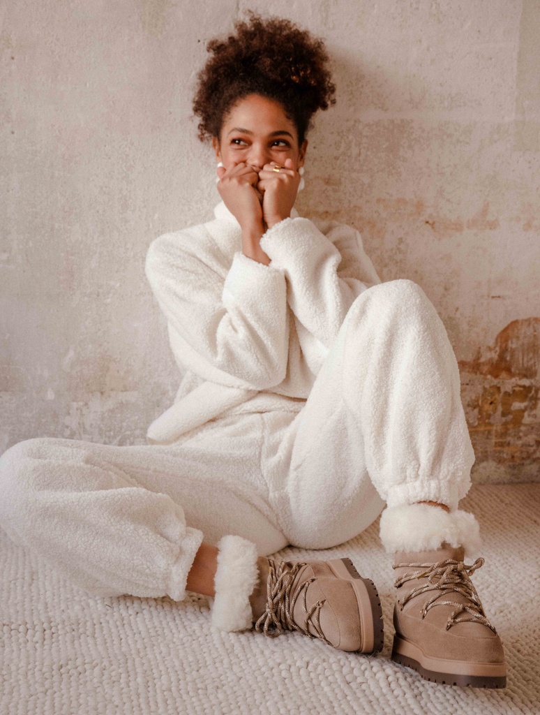 Kiruna - Taupe Mohair