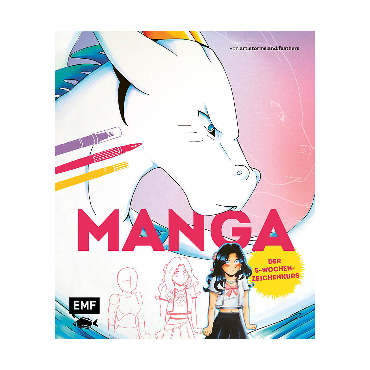 MANGA: Der 5-Wochen-Zeichenkurs - von art.storms.and.feathers