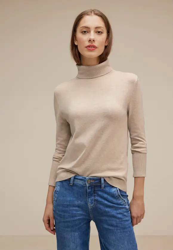 Street One Basic Rollkragenpullover