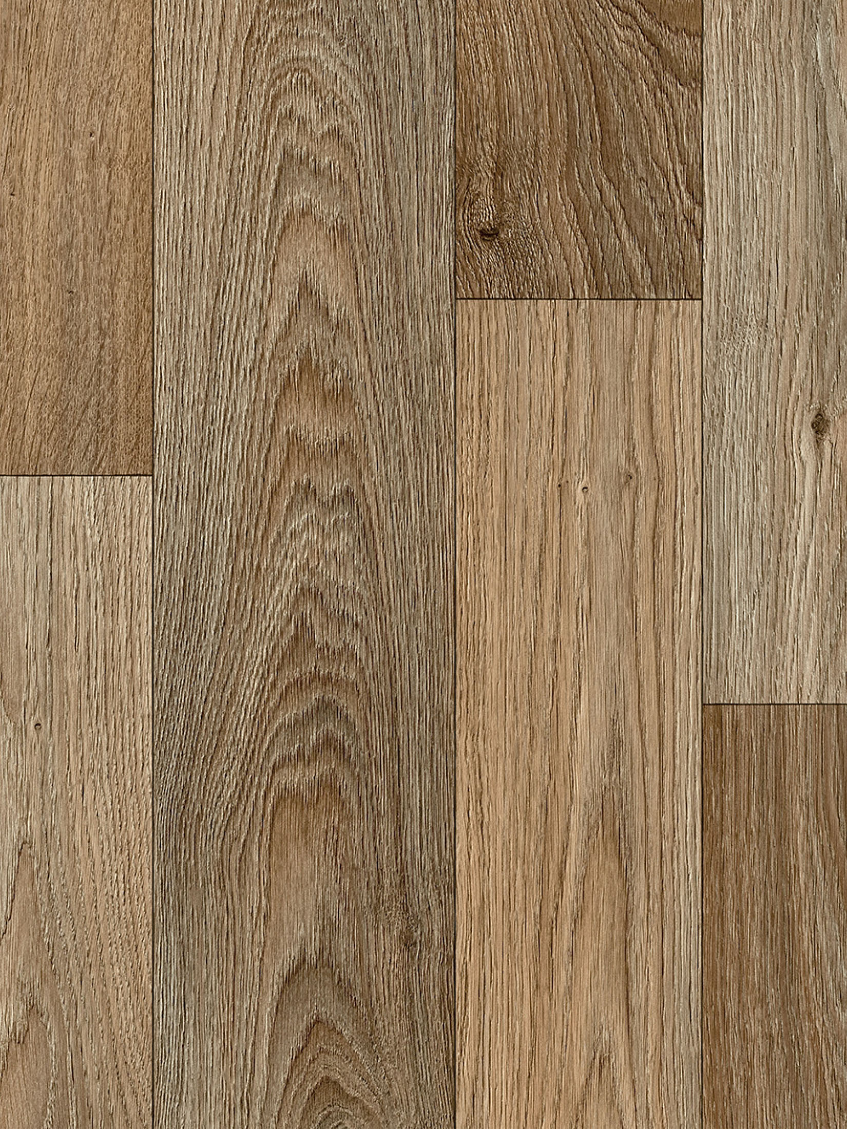 Aargau Vinyl-Rollenware, Eiche Braun 544