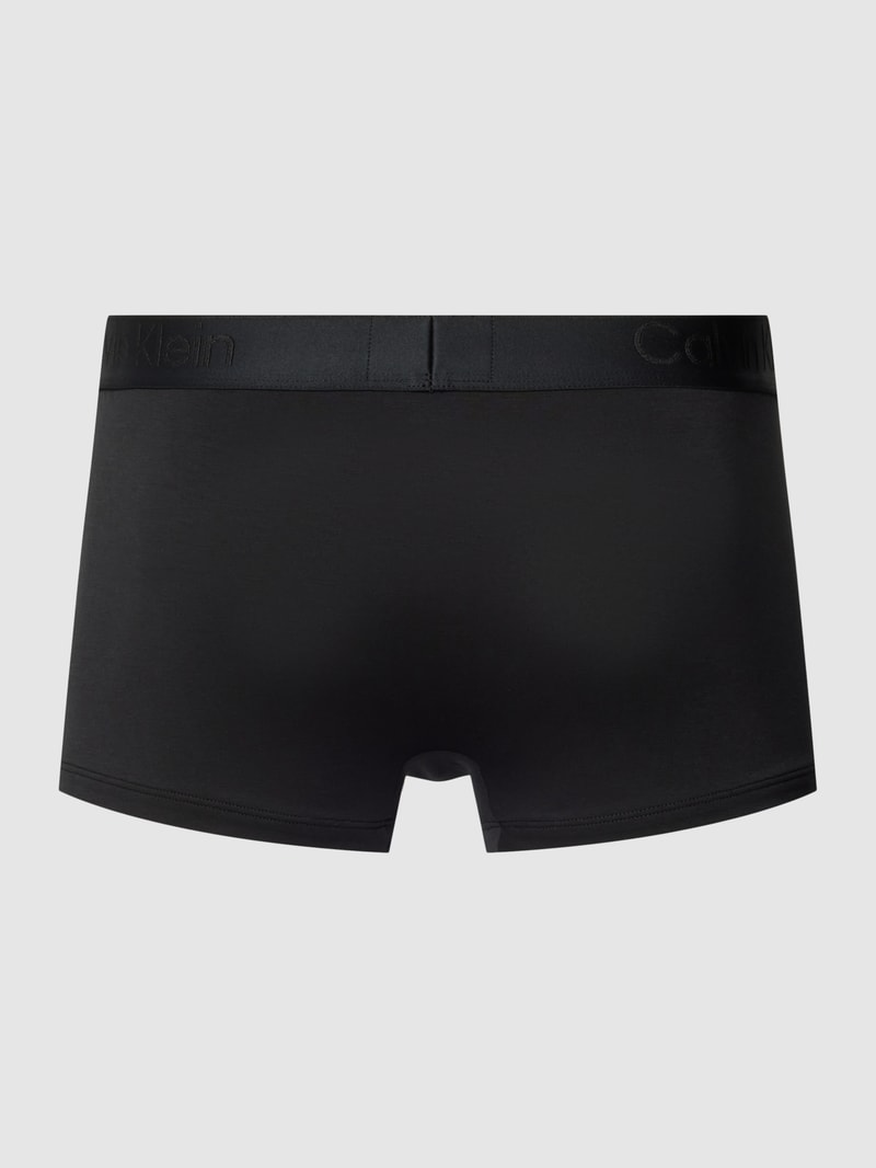 Trunks mit elastischem Logo-Bund im 3er-Pack in schwarz