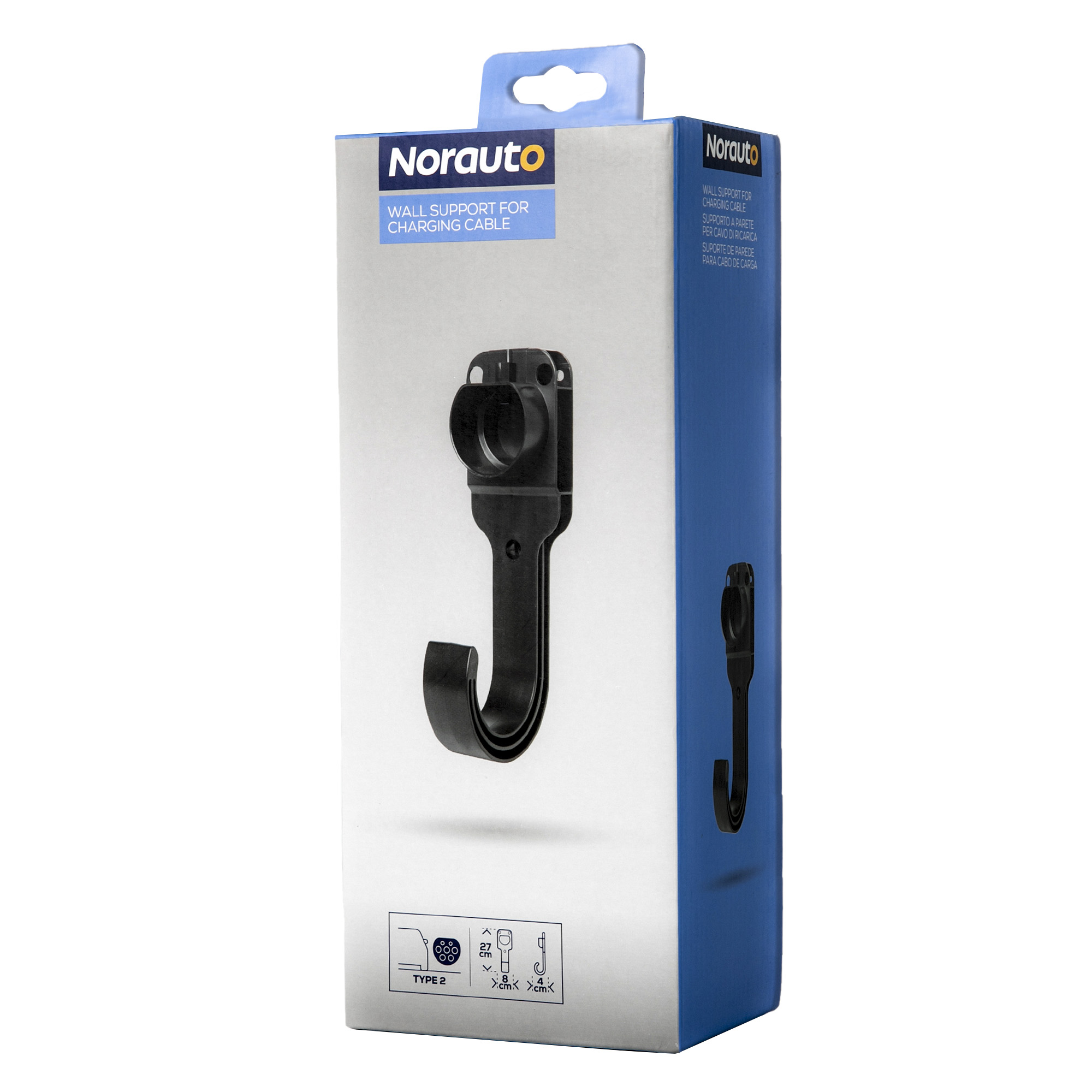 Norauto Typ 2 Ladekabel Wandhalterung - ATU