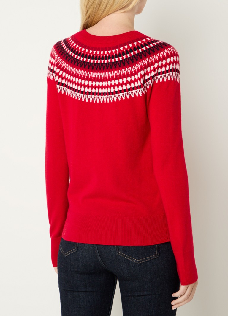 Maglione Greta a maglia fine di Hobbs, in misto cashmere con motivo a maglia