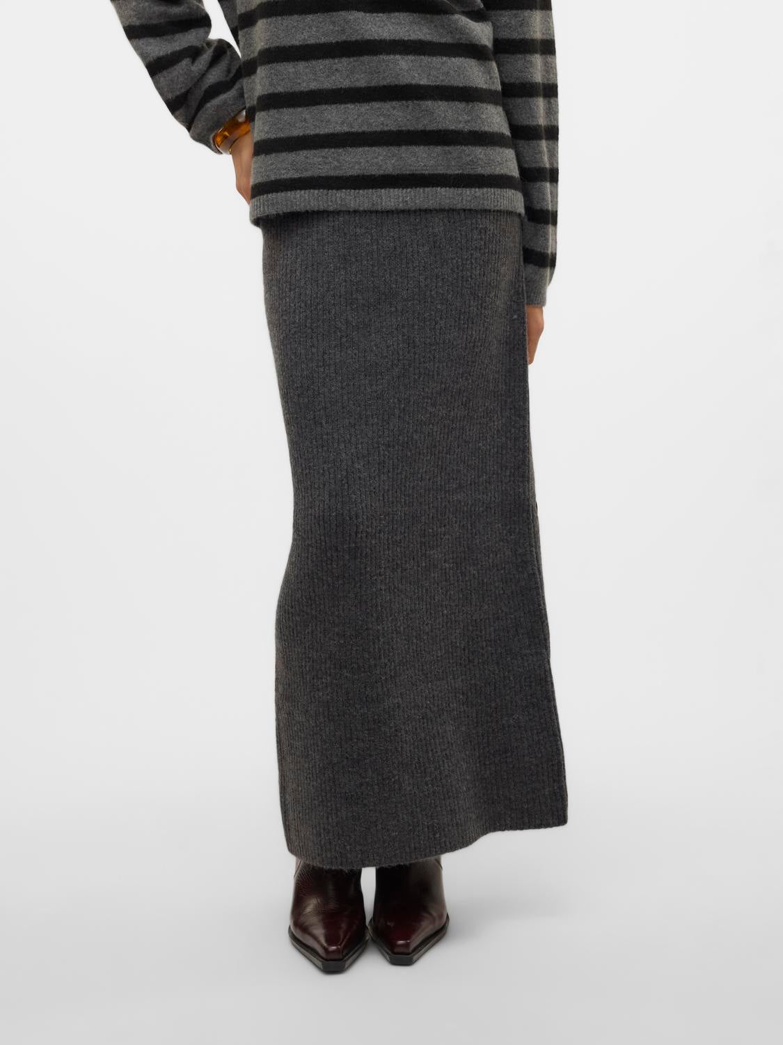 VMMAY Hohe Taille Langer Rock