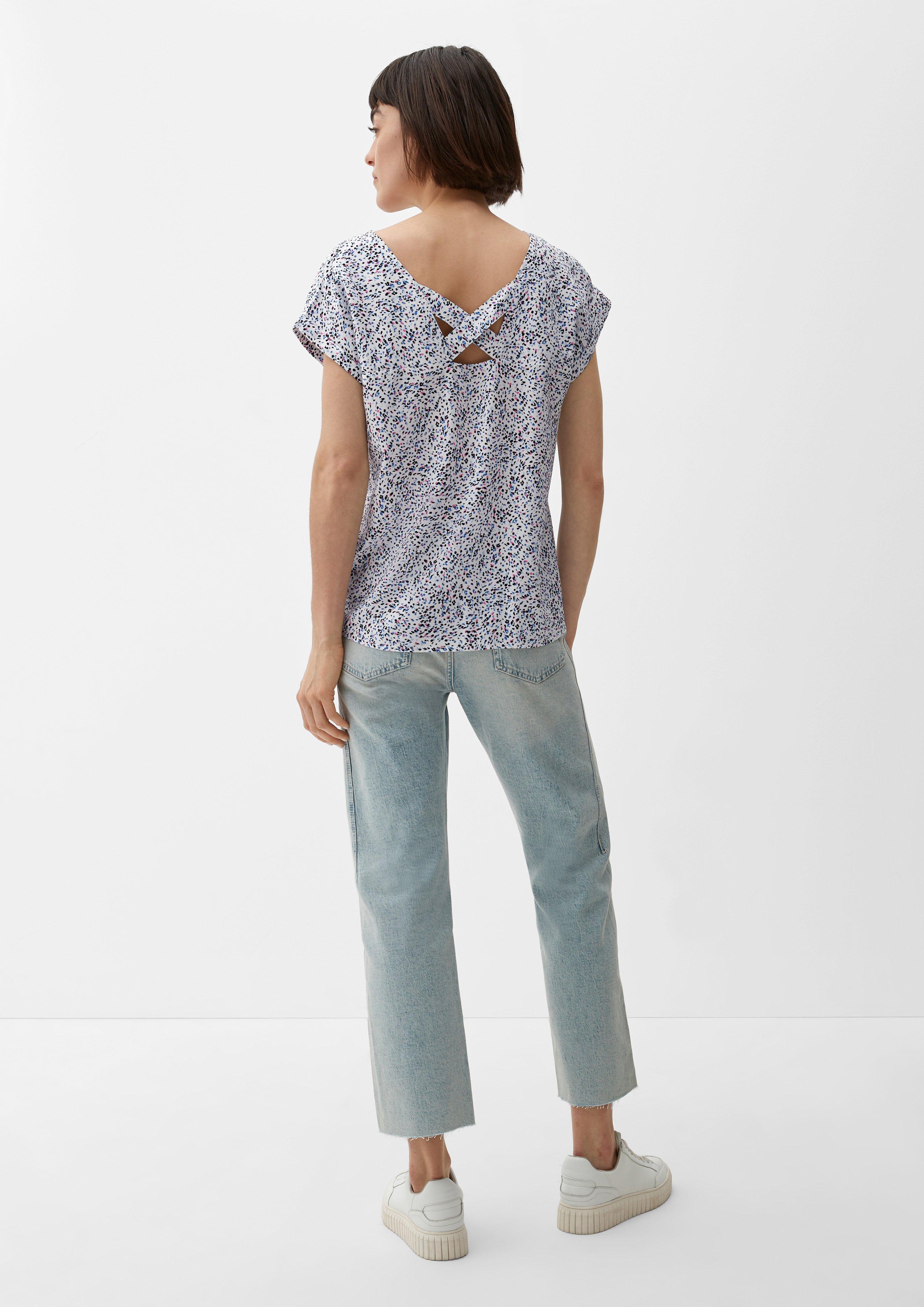 Viskosebluse mit Rückenausschnitt  2132617-02B6