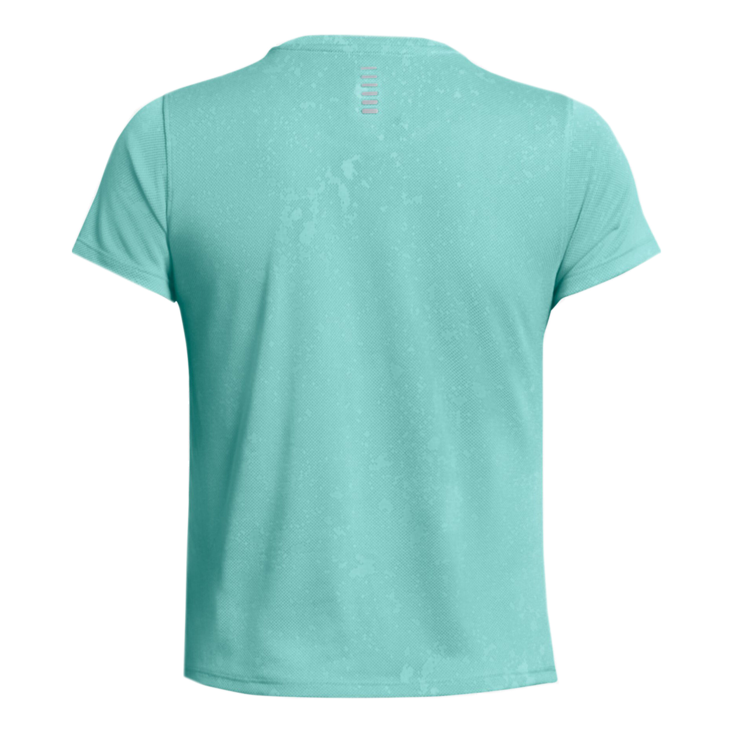 Streaker Splatter SS Laufshirt Damen - Türkis