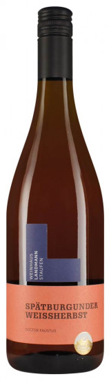 2022 Spätburgunder Weissherbst DOCTOR FAUSTUS Weißherbst feinherb Bio - Weingut Peter Landmann