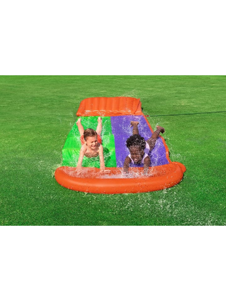 Bestway Wasserrutsche Splashcoaster Double Slide (4,7m) in mehrfarbig günstig kaufen onesize