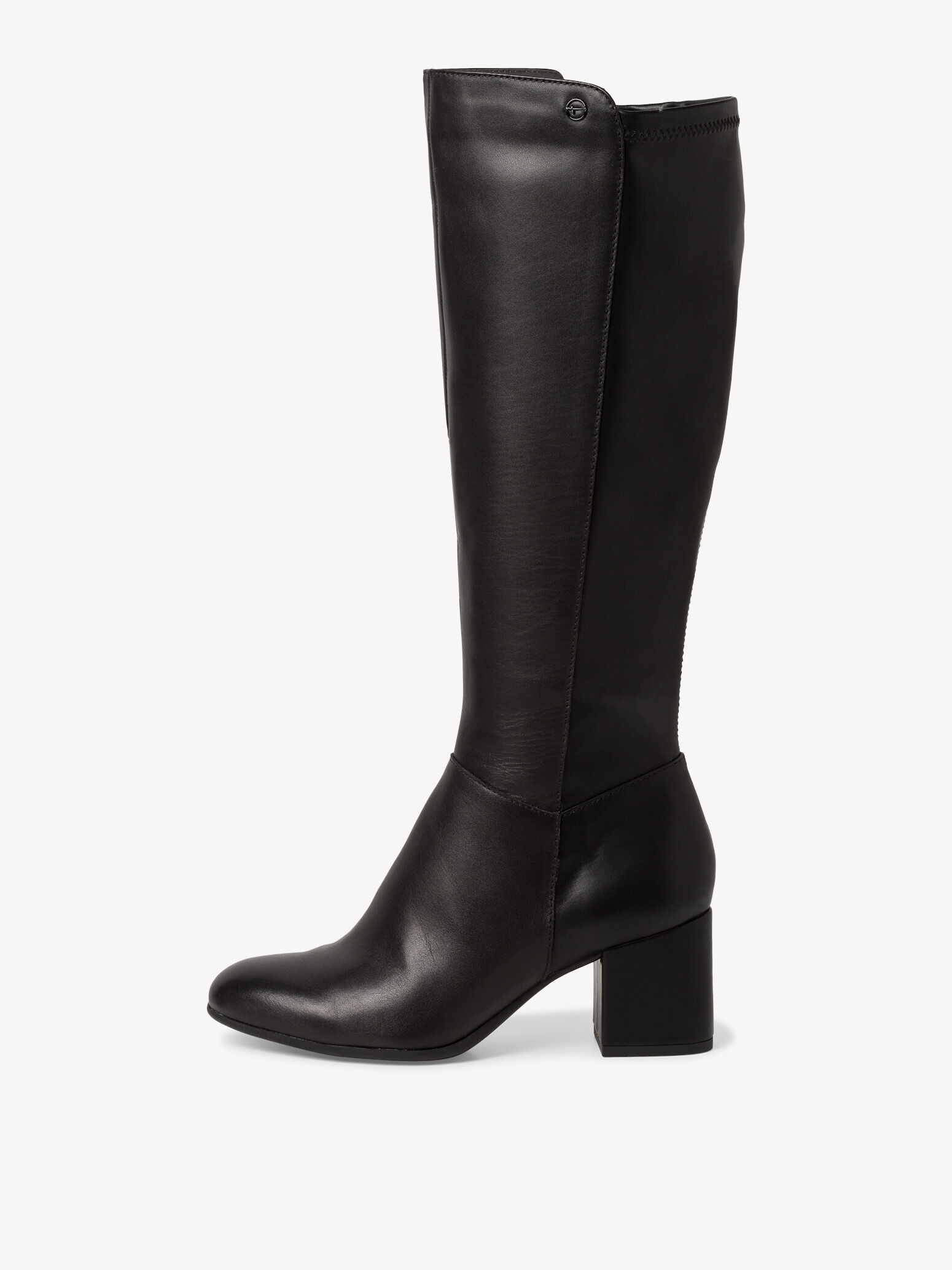 Bottes en cuir - noir