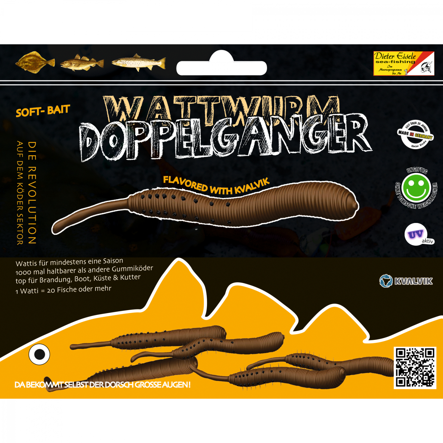 Eisele Soft Bait Wattwurm Doppelgänger