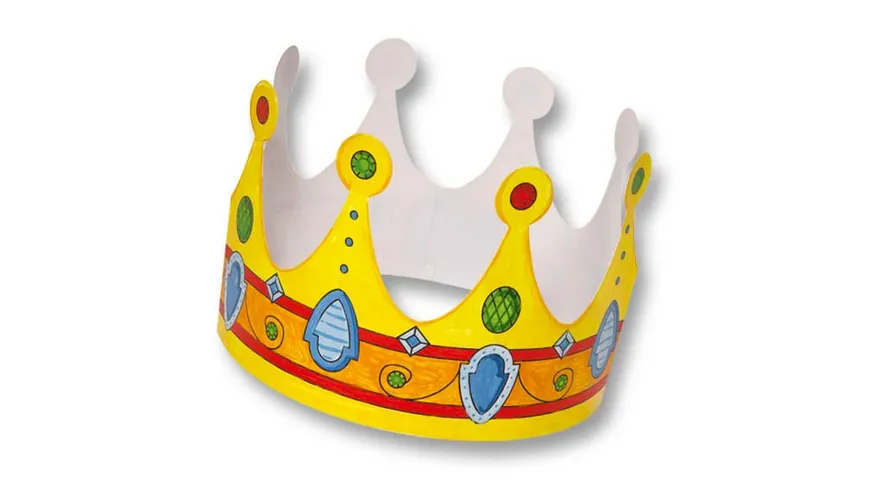 folia Kinderkronen weiß