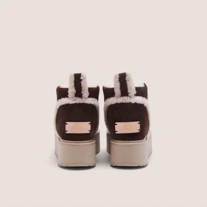 Coccinelle x Inuikii Classic Low Shearling