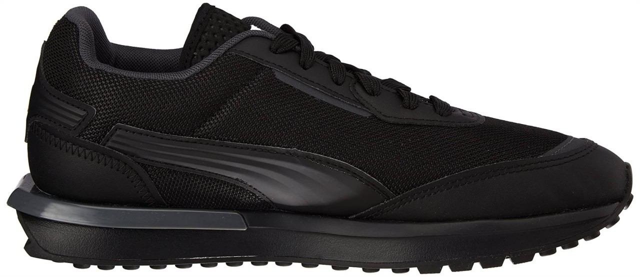 PUMA Freizeit Schnürer schwarz