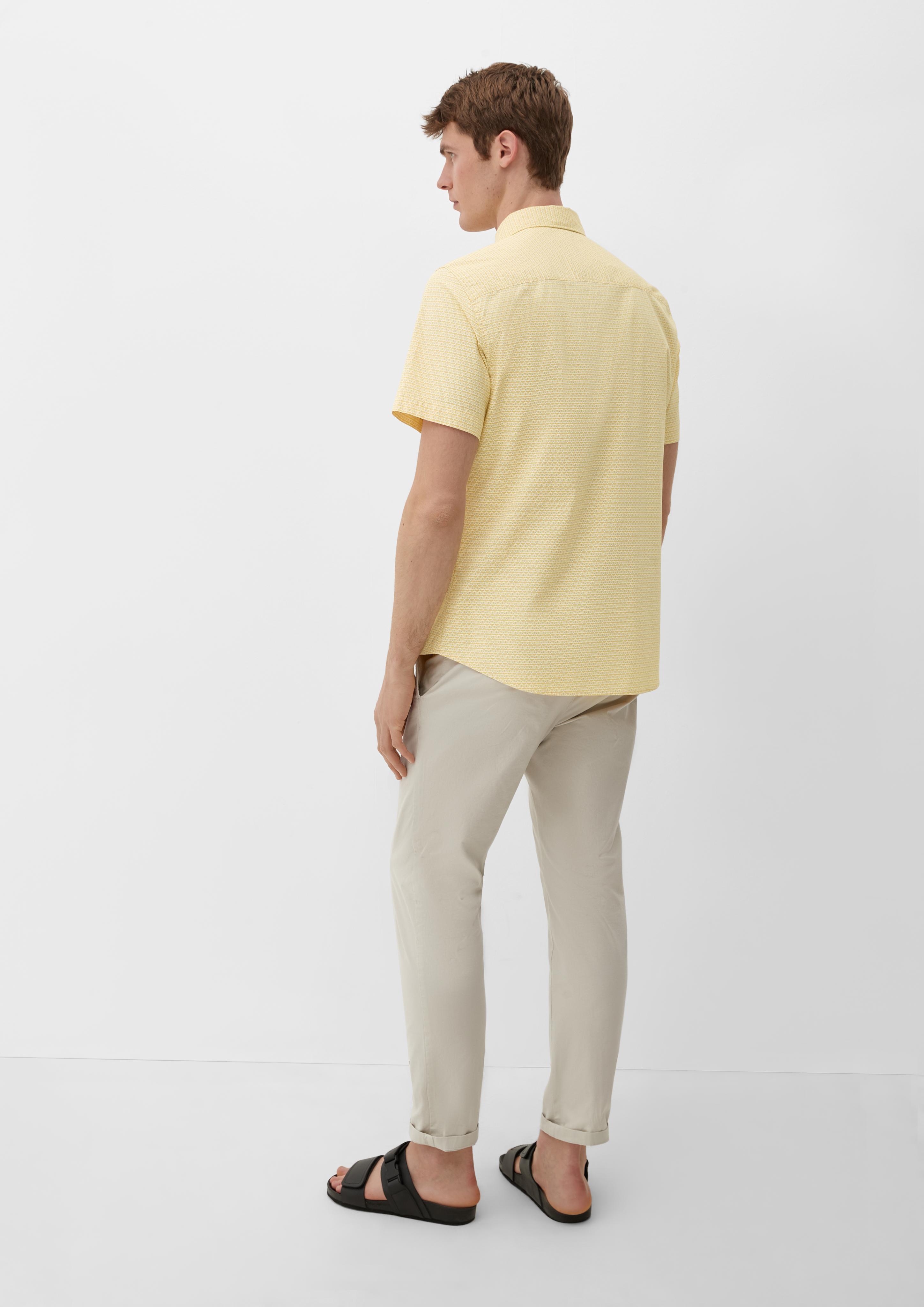 Slim Fit: Hemd mit Allover-Muster  2127473-13A5