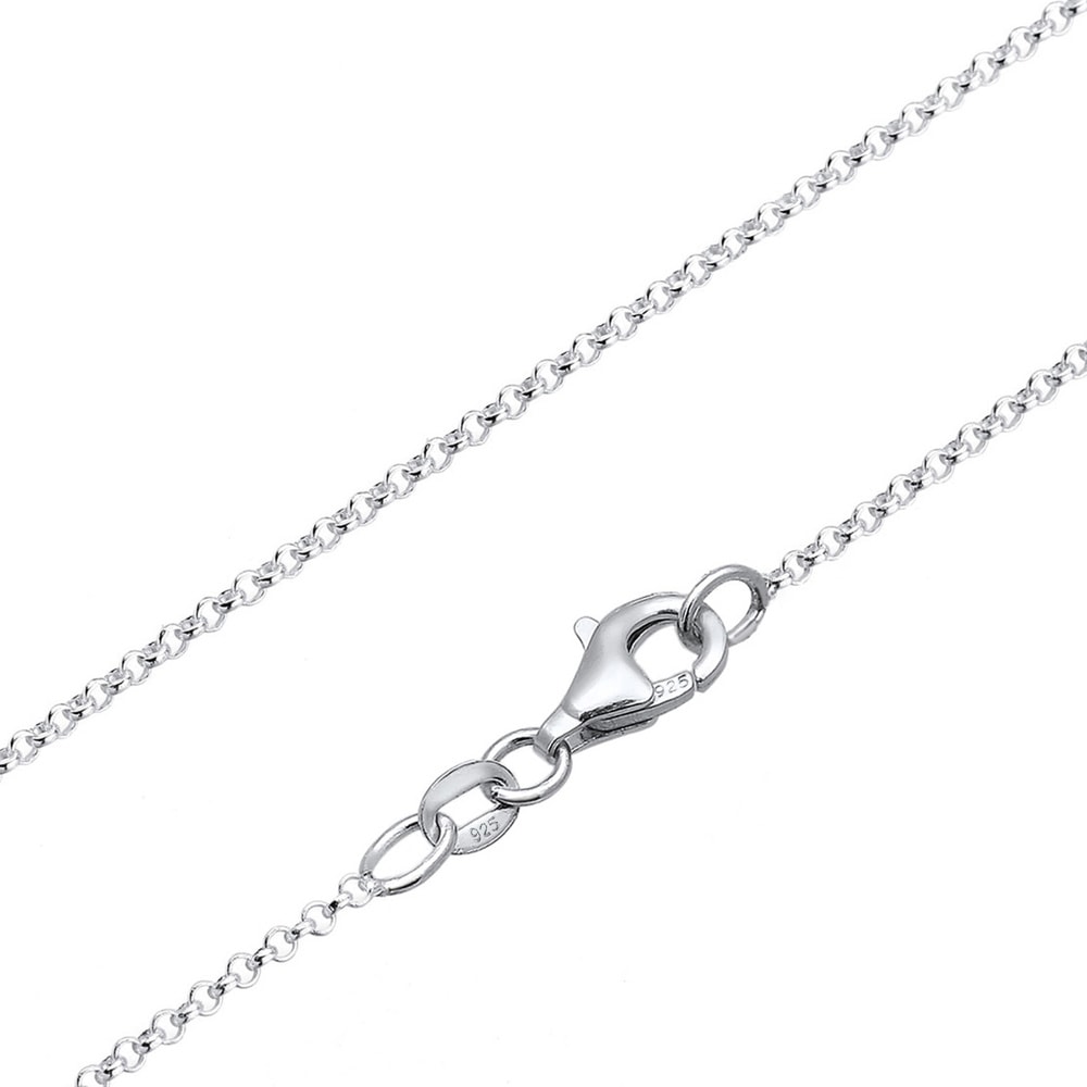 Elli Elli Collier Erbskette Schloss Herz Valentinstag 925er Silber Bijoux