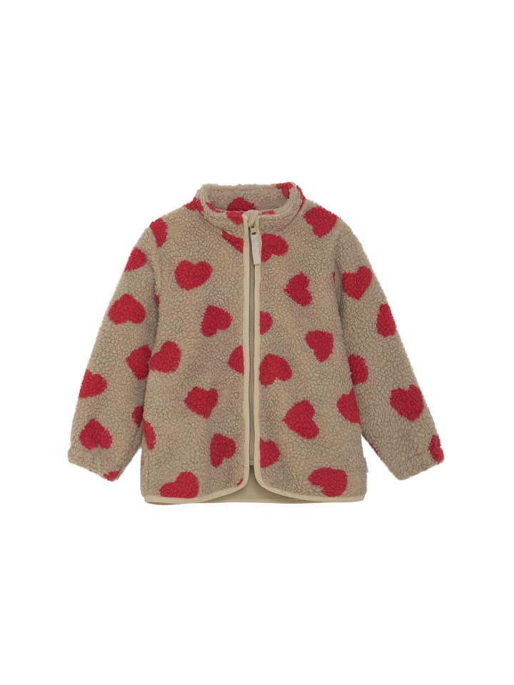 CeLaVi Plüschjacke in Rot günstig kaufen
