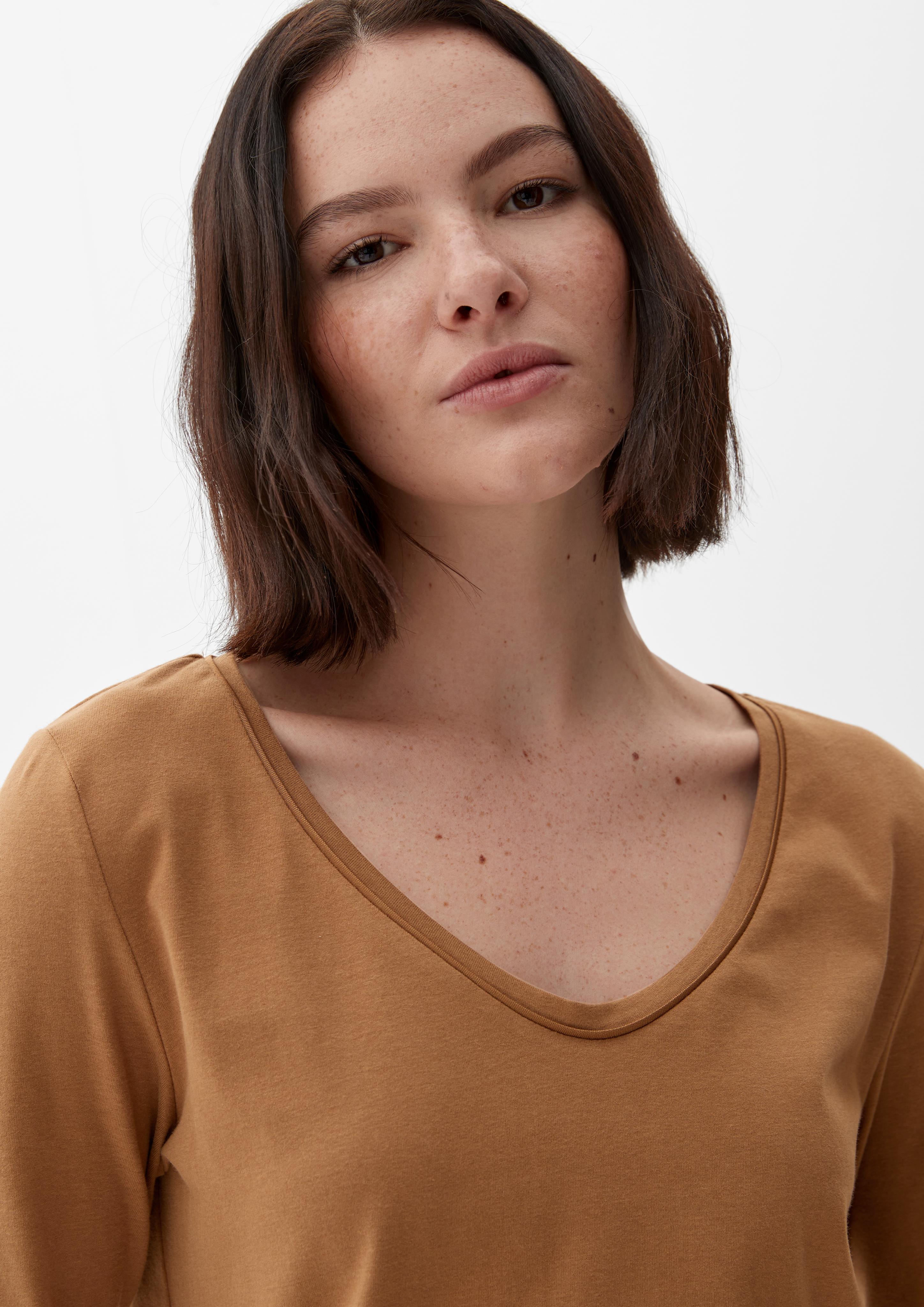 Longsleeve mit U-Ausschnitt  2125513-8469