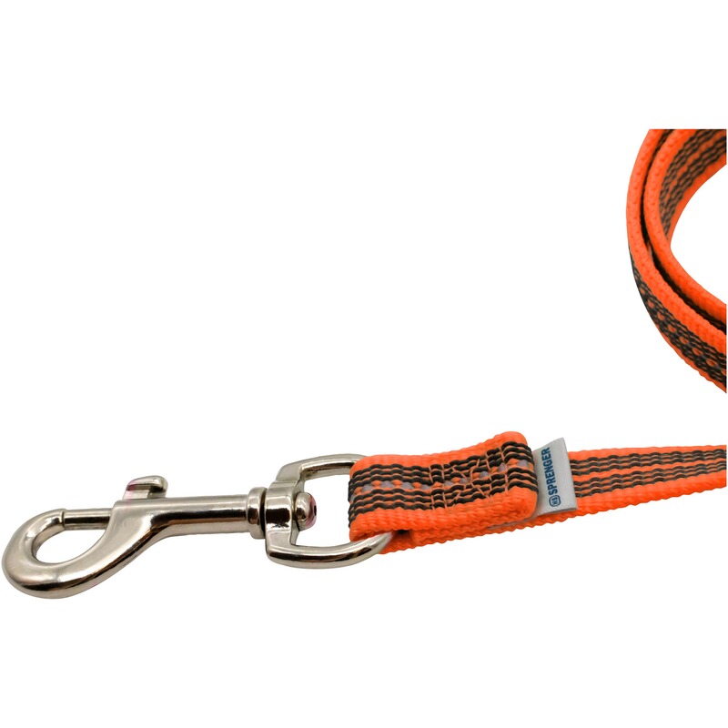Sprenger Hundeleine gummiert mit Handschlaufe