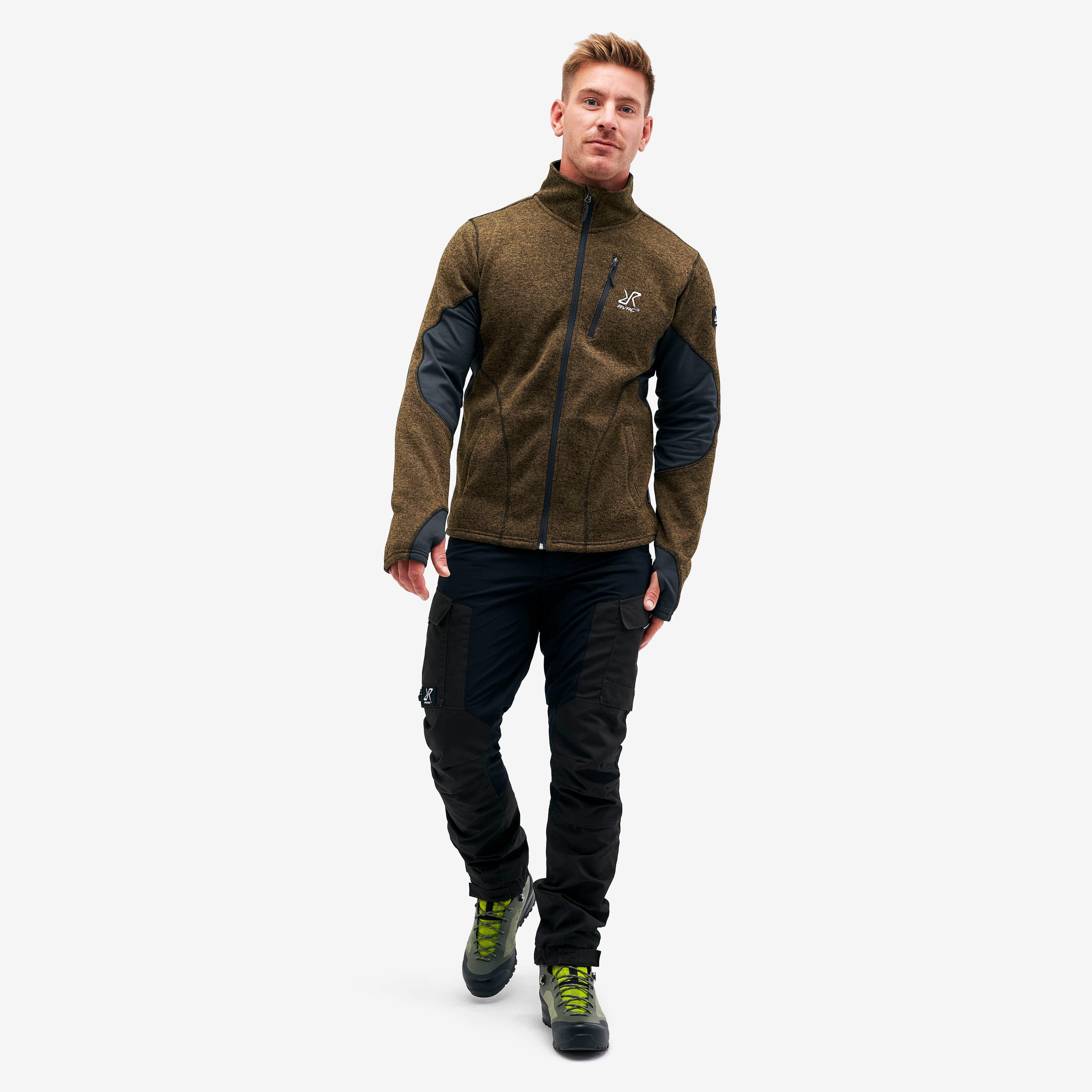 Fusion Fleece Homme Mustard