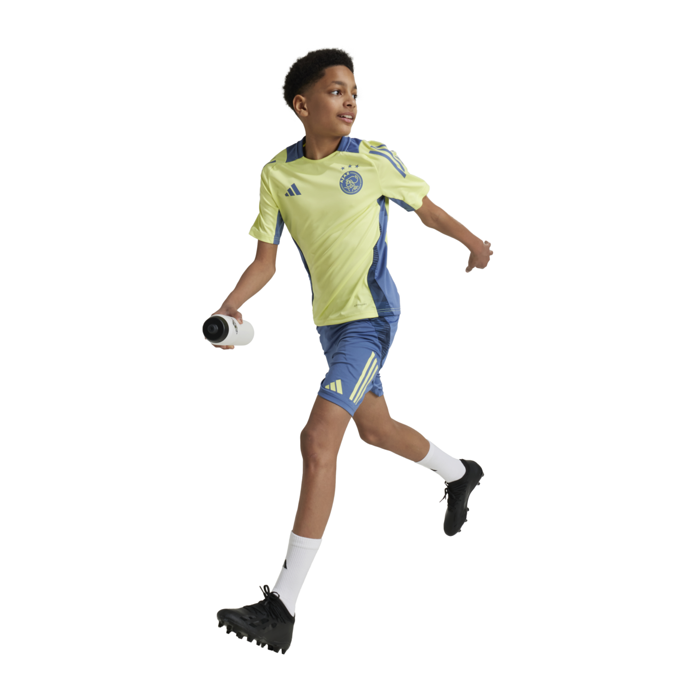 adidas Ajax Amsterdam Training T-Shirt Kids Gelb
