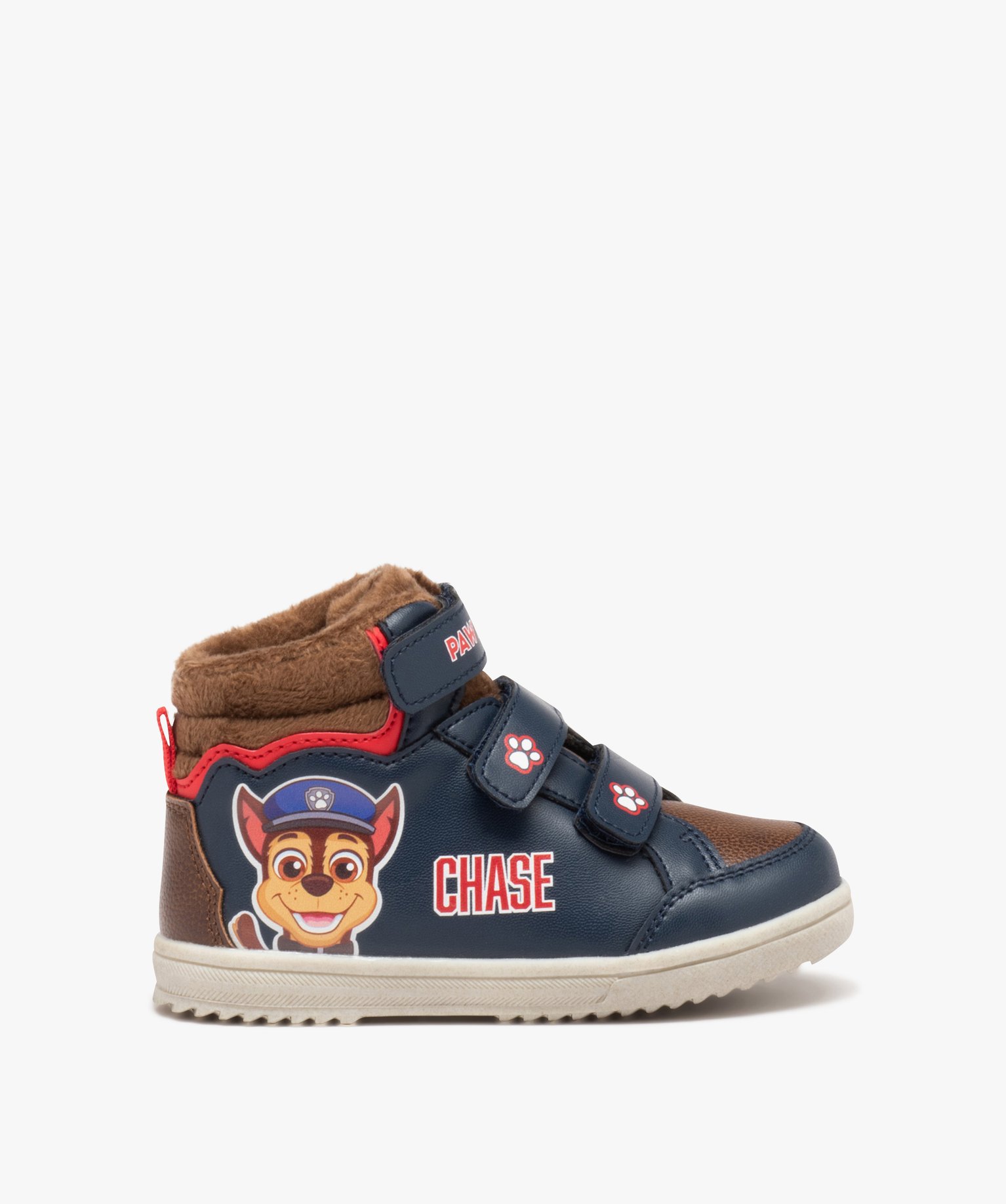 Boots Garçon fourrées avec triple scratch - Pat'Patrouille marine | GEMO