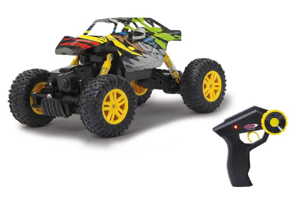 Jamara e.K. JAMARA Hillriser Crawler 4WD 1:18 gelb 2,4GHz