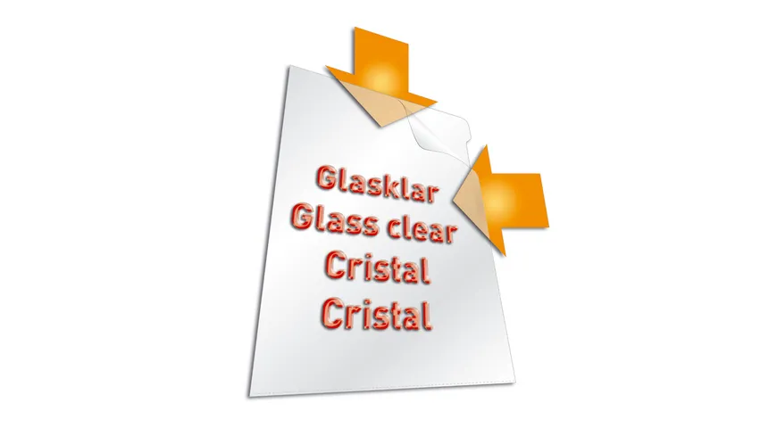 DURABLE Sichthüllen A4 glasklar 10 Stück glasklar