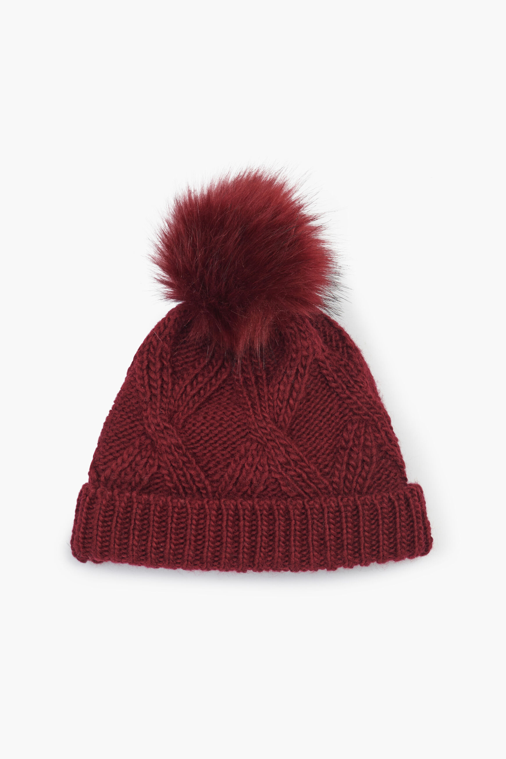 bonnet wanda bordeaux femme