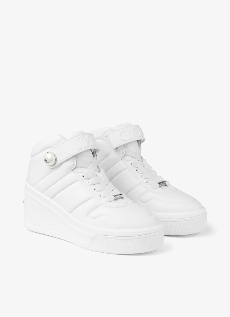 Jimmy Choo Del Mar teļādas kedas ar logotipu