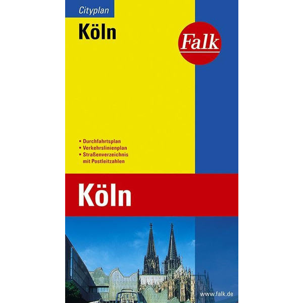Falk Cityplan Köln 1 : 23 000 - Stadtplan